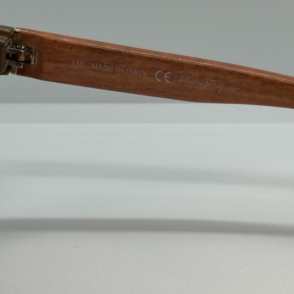 Salvatore Ferragamo Dark Brown Sunglasses - Picture 5 of 7